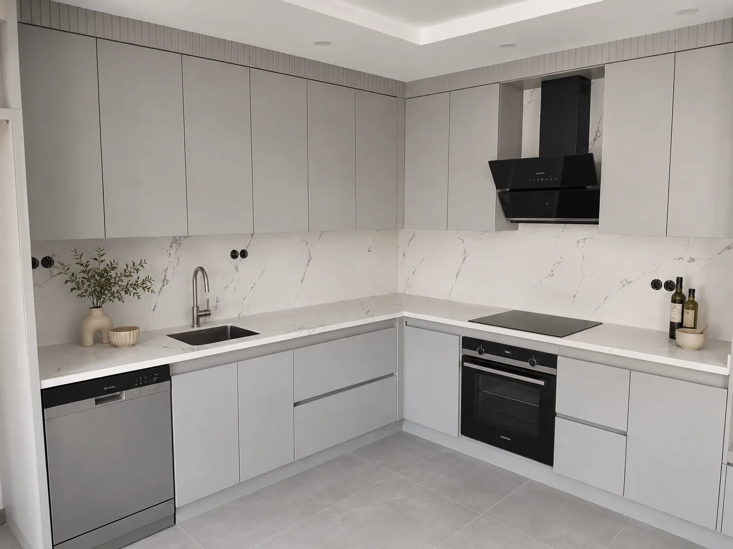 Dekton Kairos Mutfak Projesi - 2